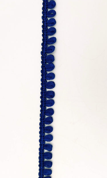 Dark Blue Thread Lace, 9 Yards, Embroidery Lace Trims